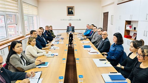 İLÇE İDARE ŞUBE BAŞKANLARI TOPLANTISI YAPILDI