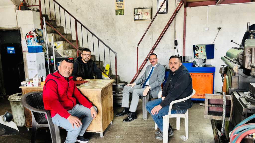 SAYIN KAYMAKAMIMIZ ESNAF ZİYARETLERİNE DEVAM EDİYOR