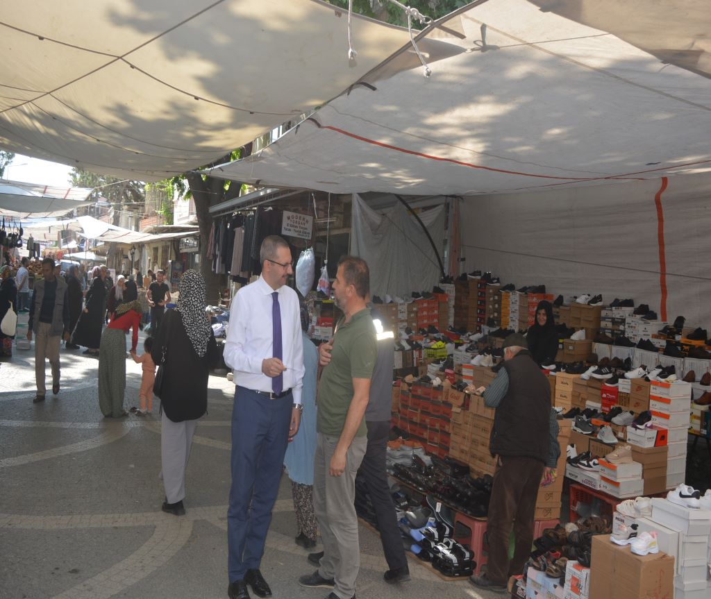 SAYIN KAYMAKAMIMIZ SEMT PAZARINI ZİYARET ETTİ