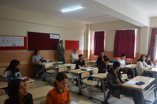 SEKİZEYLÜL ORTAOKULU 8.SINIF ÖĞRENCİLERİMİZİ ZİYARET ETTİK